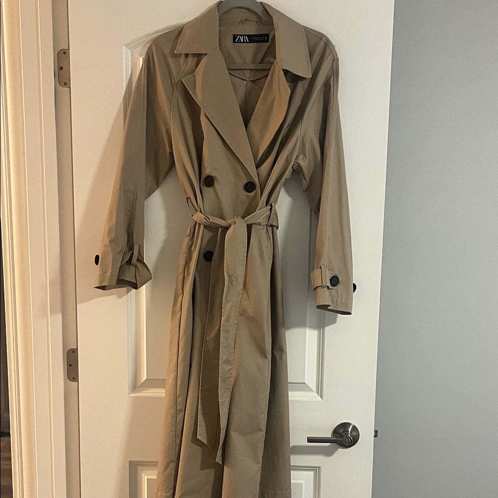 Zara Classic Beige Trench Coat